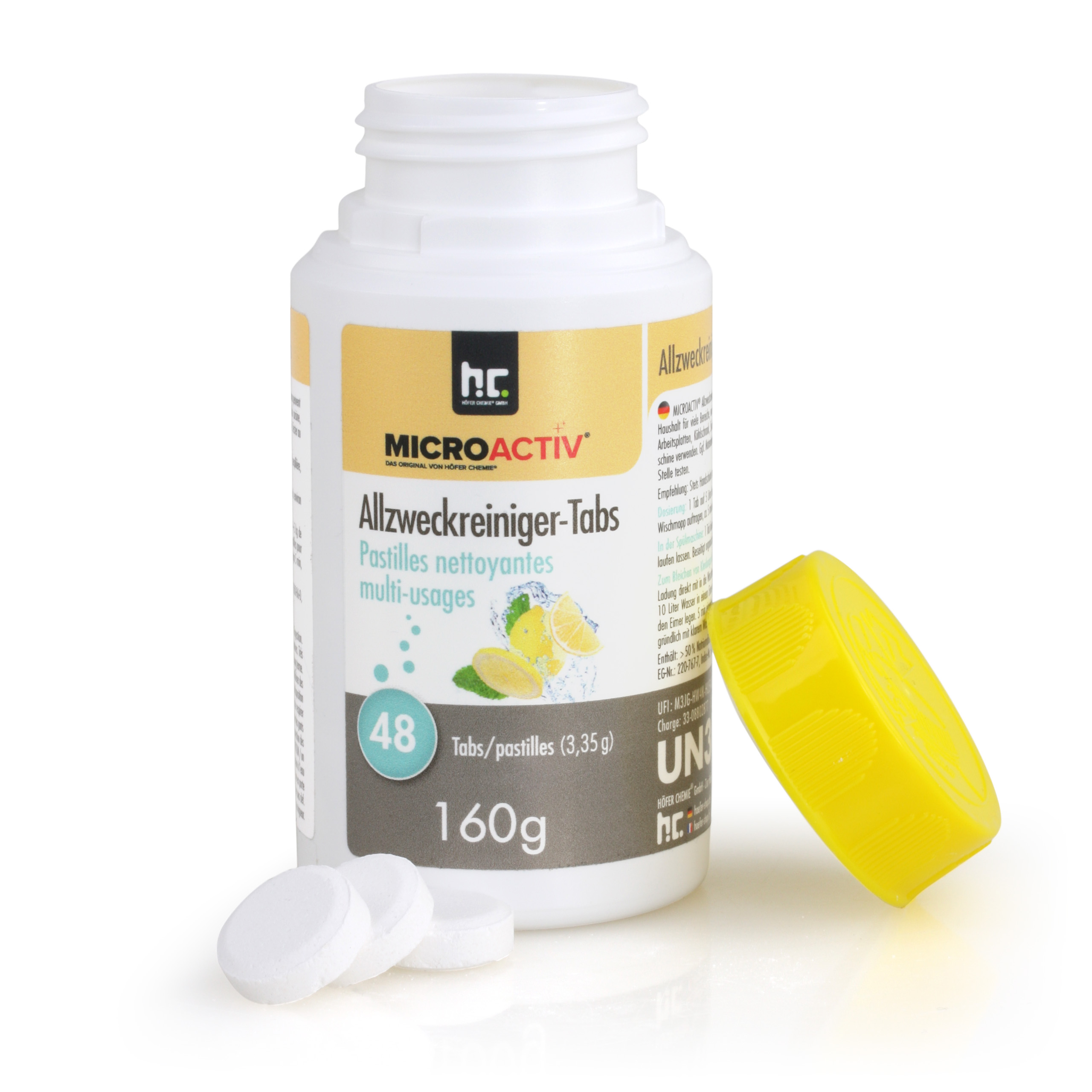 160 g de Microactiv® Nettoyant multi-usages en pastilles