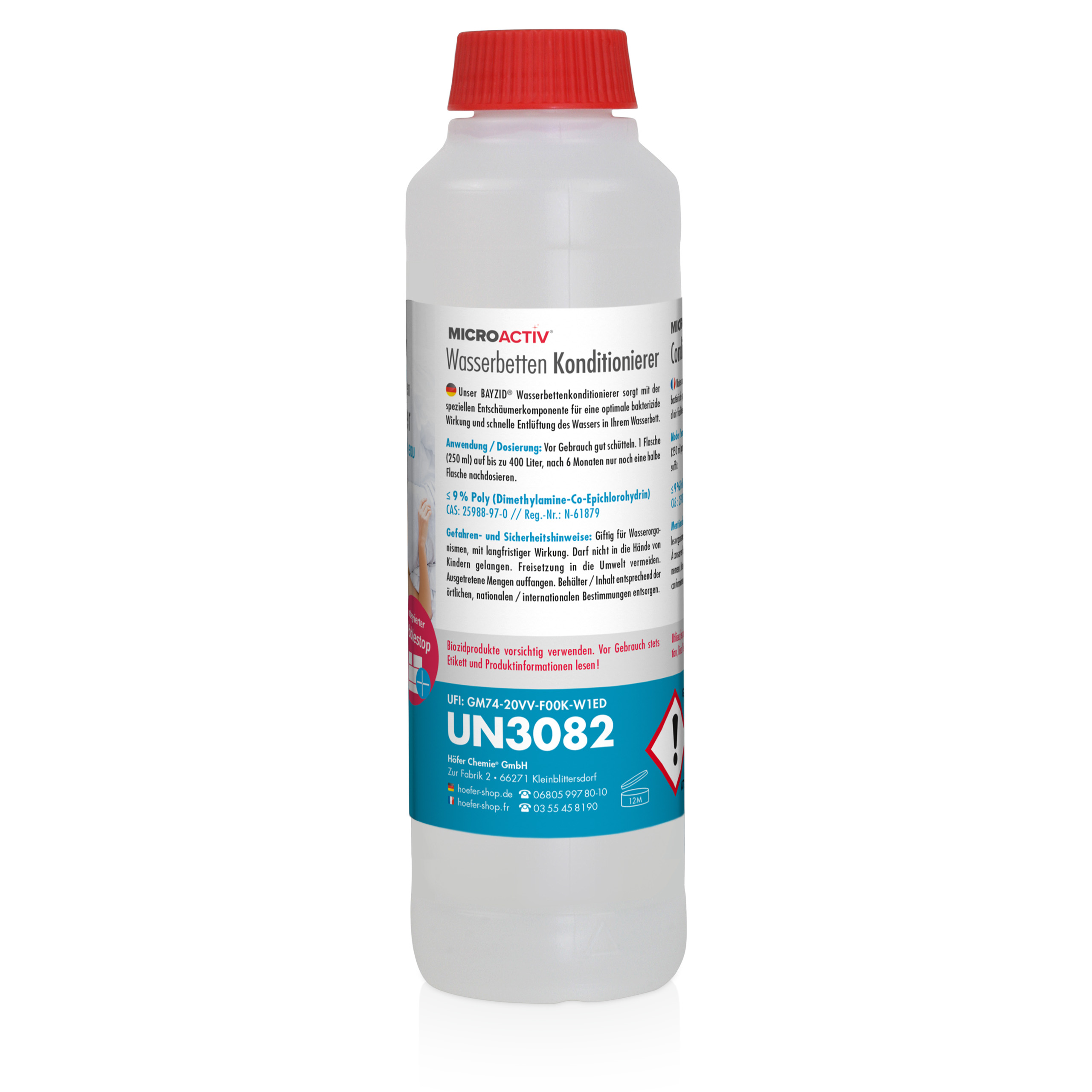 250 ml de Conditionneur Microactiv® pour lits d'eau