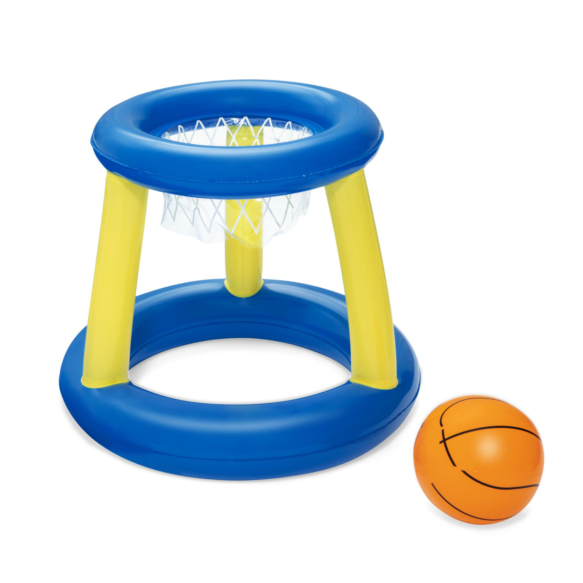 Panier de basket pour piscine - jeu de lancer flottant