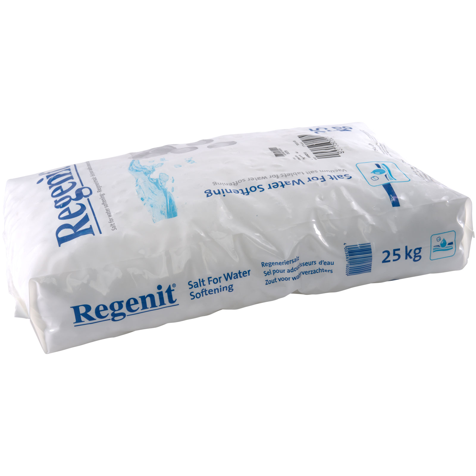 25 kg Comprimés de sel évaporé Regenit® pour la régénération des adoucisseurs d'eau