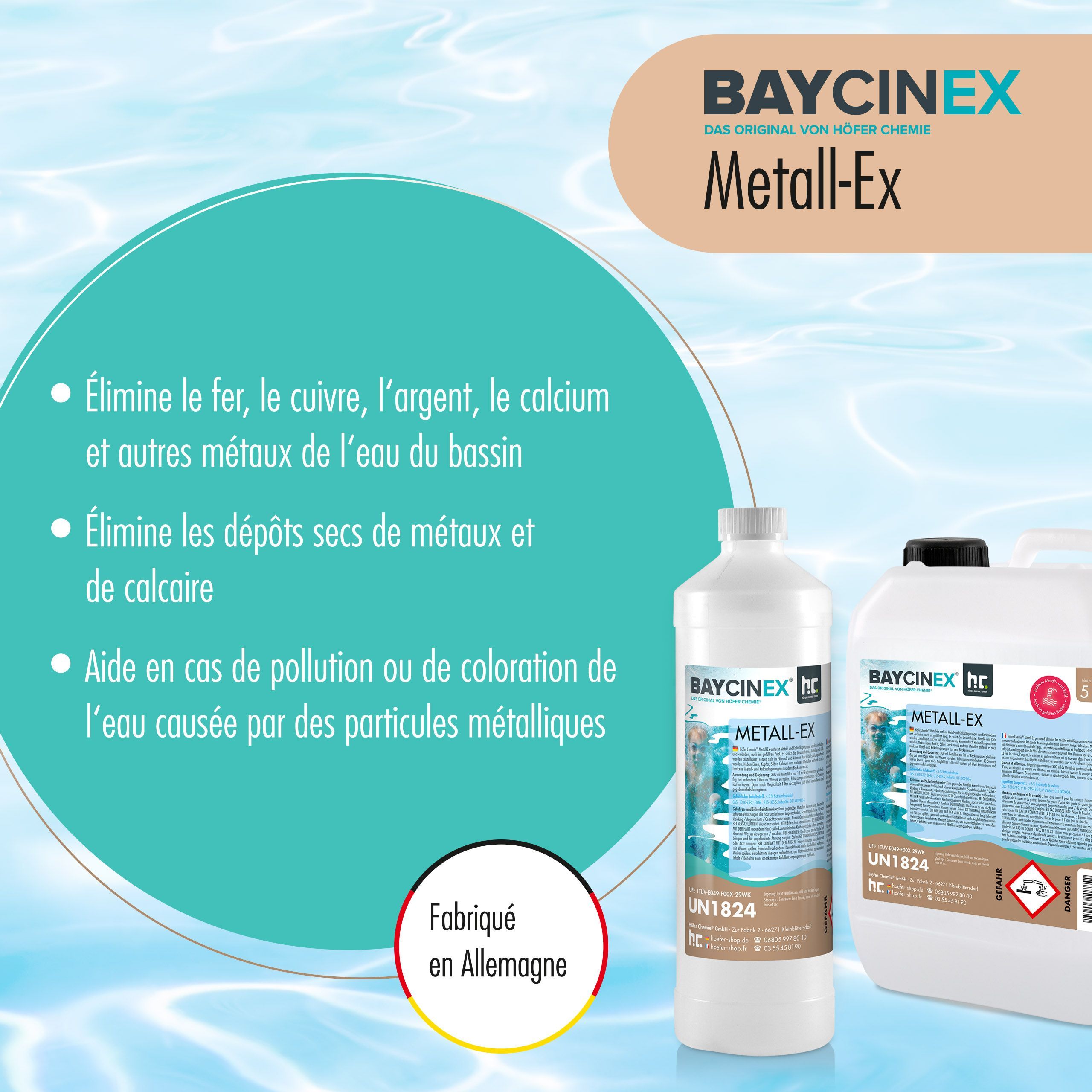 5 L BAYCINEX® Metall-Ex dans un bidon pratique